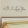 PS I Love You Wall Art Decal Home Decor